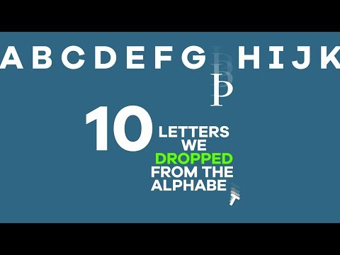 Holy Shit, The English Alphabet Used To Have 10 More Letters