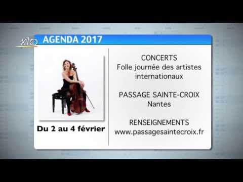 Agenda du 30 janvier 2017