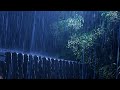 💤 Fall Asleep Fast In 3 Minutes With Torrential Rain On Tin Roof & Powerful Thunder Sounds At Night