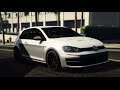 DTD Volkswagen Golf R MK7 1.0a para GTA 5 vídeo 3
