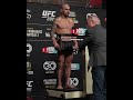 Alex Volkanovski comes in at 144.5 lbs ? #shorts