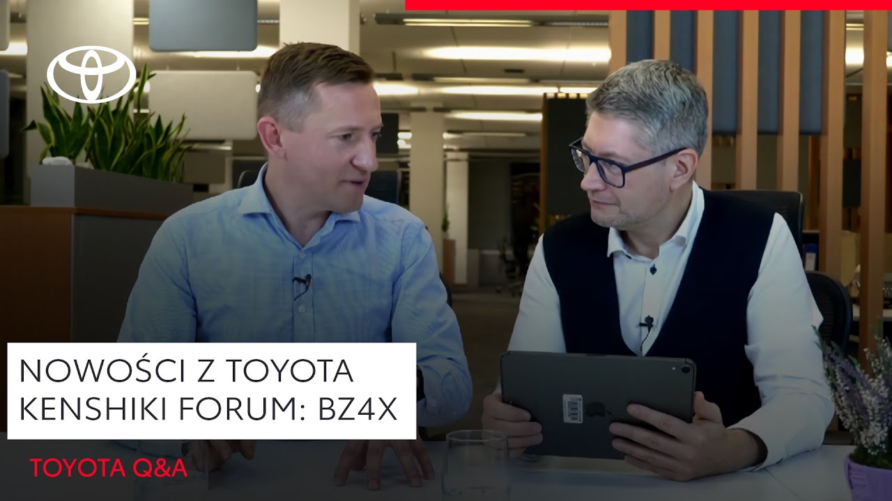 Nowości z Toyota Kenshiki Forum: bZ4X | Toyota Q&A