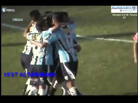 Resumen Almagro 2 Atletico Parana 0 Fecha 6 B Nacional 2016