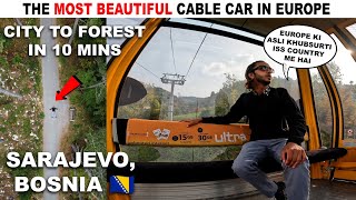 Don't miss this cable car in Sarajevo, Bosnia🇧🇦 | Most underrated country in Europe | Miss mat karna
