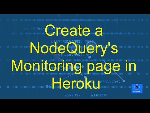 Create a Free NodeQuery Linux Server Monitoring Page on Heroku