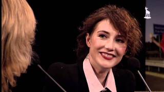Interview Claudia de Breij met Carice van Houten tijdens NFF