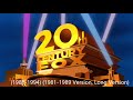 20th Century Fox Remake Logo History 1914 2010