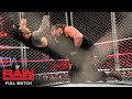 FULL MATCH Roman Reigns Vs Braun Strowman Steel Cage Match Raw Oct 16 2017
