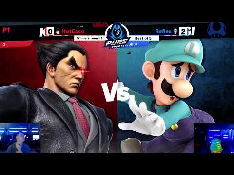 PURE Smash #183 Winners Quarters - HotCoco (Kazuya) vs. Reflex (Luigi/Shulk)