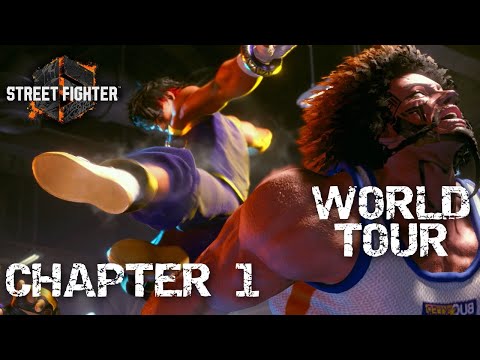 STREET FIGHTER 6 World Tour Walkthrough Gameplay Chapter 1 (Streamed)