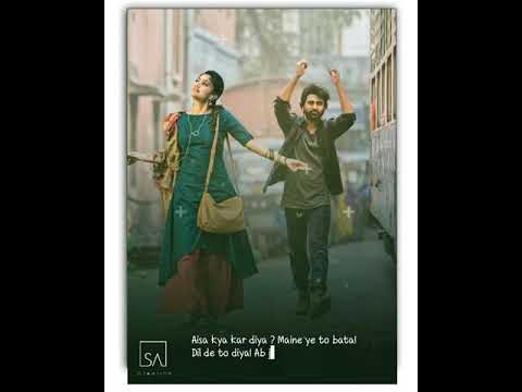Wo🚶🏻‍♀️Chali🚶🏻‍♀️Wo Chali WhatsApp Status🥰Pyar Ki Gali New🧡Love Status Video 🧡 | SA CREATION |