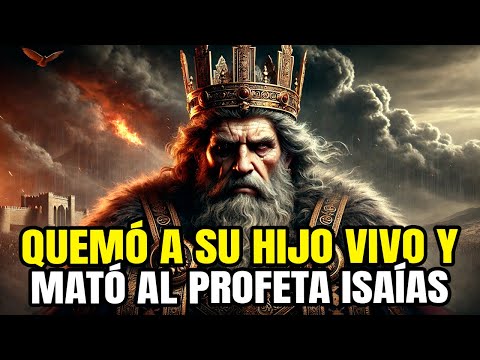 MANASÉS  EL REY MALVADO QUE MATÓ AL PROFETA ISAÍAS Y A SUS PROPIOS HIJOS