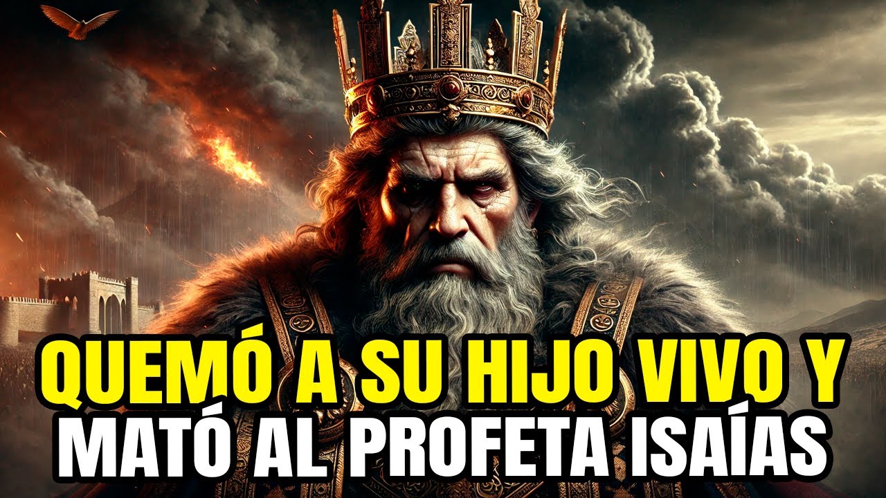 MANASÉS  EL REY MALVADO QUE MATÓ AL PROFETA ISAÍAS Y A SUS PROPIOS HIJOS
