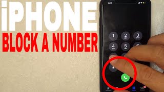 ✅  How Do You Block A Number On iPhone 🔴