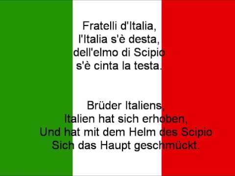 Nationalhymne Italiens (text)