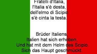 Nationalhymne Italiens (text)