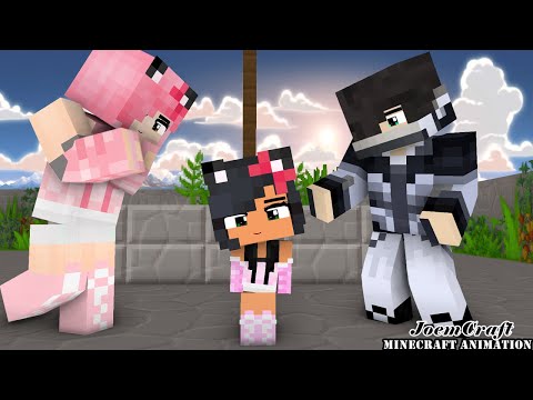 ADOPTED BY KC AND ZANE FAMILY | GANGNAM STYLE | DUNDUN DANCE | TUTU DANCE - Minecraft Animation