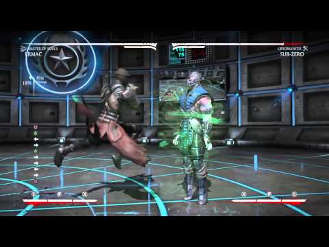 Quick Ermac - Master of Souls combo (10 hit, 33%, no meter)
