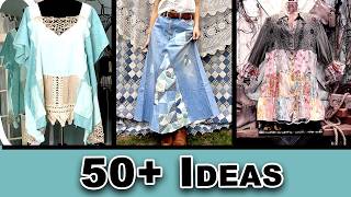 50+ STYLISH Ideas and Upcycled Clothing Projects You'll LOVE