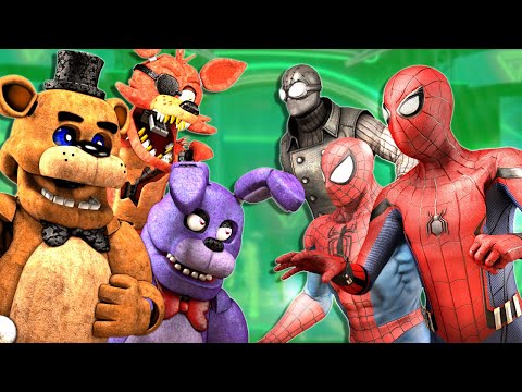 [SFM FNaF] FNAF 1 vs Spider-Man