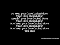 Kanye West - Love Lockdown (Official Lyrics on ...