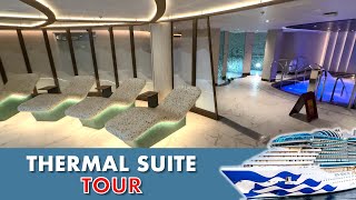 Tour of the Enclave thermal suite on Sun Princess