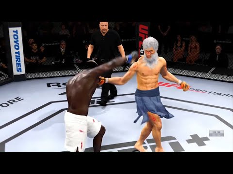 Old Bruce Lee vs. Kimbo Slice - EA Sports UFC 4