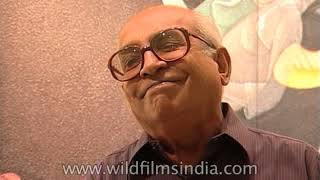 Interview on Satish Gujral's work and collection of monograms