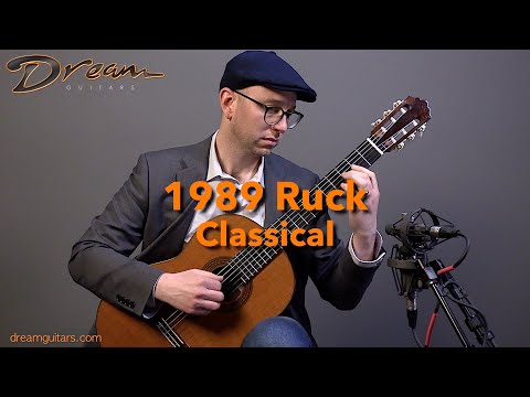 1989 Ruck Classical, Brazilian Rosewood/Cedar image 20