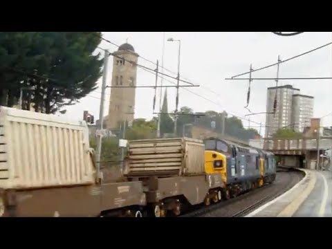 Nuclear Thrash with DRS 37194 and 37087 at Motherwell