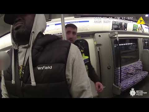 British Transport Police officers intercept train to catch sexual offender