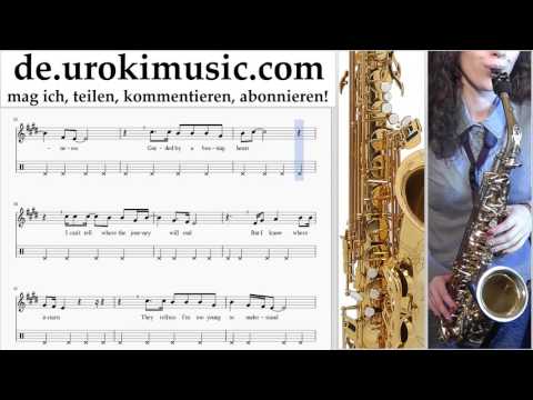 Saxophon Lernen Tenor Avicii - Wake Me Up Tabulatur Teil#2 um-a995