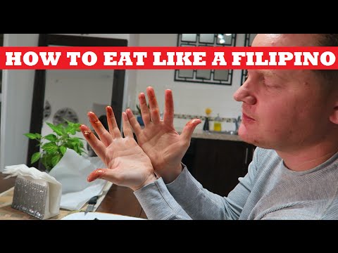 CANADIAN EATS WITH HANDS LIKE A FILIPINO