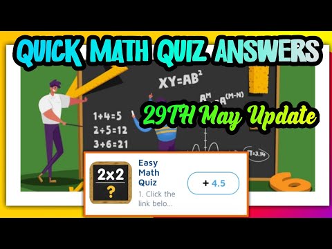 Easy Math Quiz Answer | Quick Math Quiz answer | quizfacts