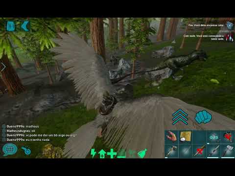 Mano! eu achei um casal de t-rex no ark :0