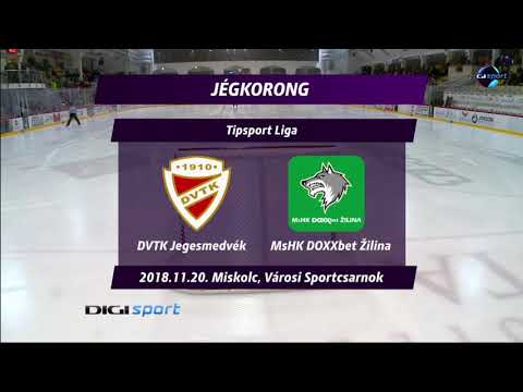 24.forduló: DVTK Jegesmedvék - MsHK Zilina 4-2