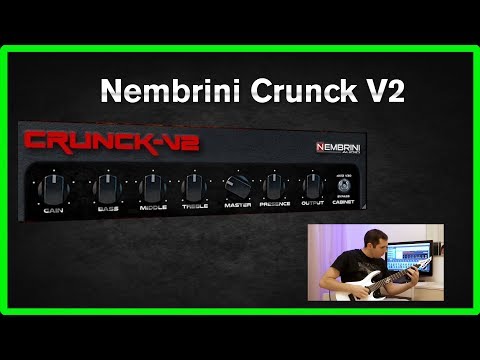 Nembrini Crunck V2 - Free amp sim VST plugin for crazy metalheads!