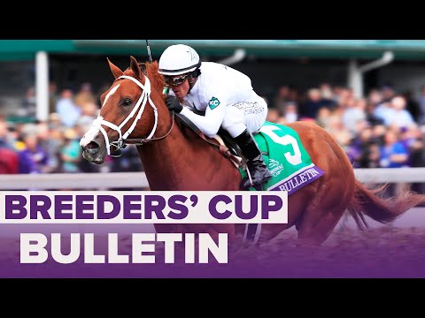 BULLETIN wins Juvenile Turf Sprint | Breeders' Cup 2018