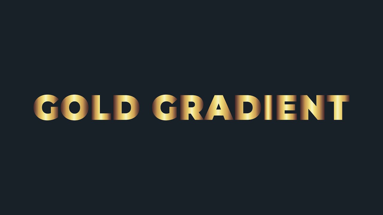 How To Make Gold gradient 🌟 (Ai file in description)  #shorts