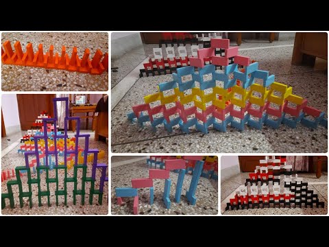 A 600 domino, DOMINO setup || Just for fun || Domino#3squad