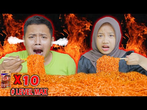 Dinda & Ibnu Mukbang Mie Samyang + 2 Bottles Bon Cabe Level 30