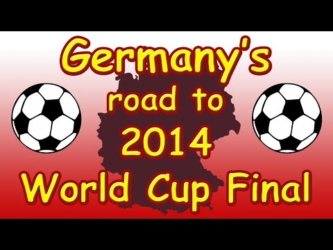 Germany's Road to the 2014 World Cup Final in Brazil (GER)