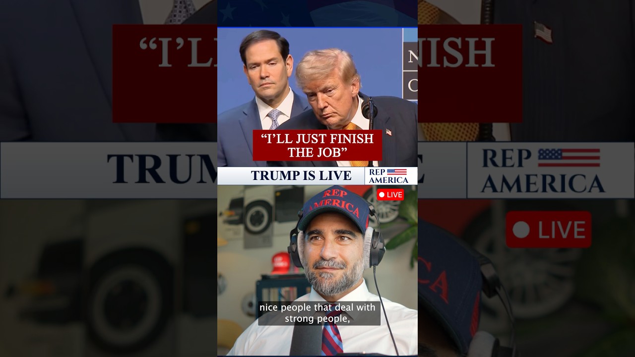 Trump: "I’ll just Finish the Job"