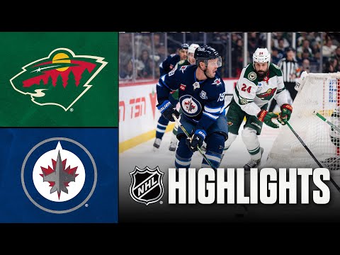 Wild vs. Jets | NHL Highlights | December 27, 2025