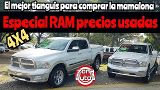 🔥 The best RAM 4x4 trucks for sale at the used car market in Mexico.