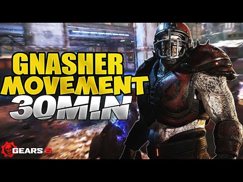 30 Minutes of GNASHER MOVEMENT in Ranked #2 - GEARS 5