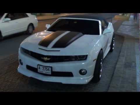 22" rims on Chevrolet Camaro SS Convertibel - extrem wide tires 335/25 R22