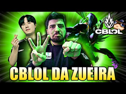 PAIN x LOUD: TRADIÇÃO É 3 a 0 - CBLOL DA ZUEIRA