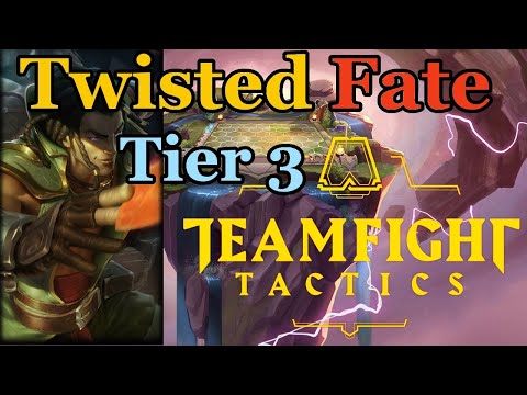 New TFT Champ - Twisted Fate Tier 3, the Ultimate Team Mana Battery!