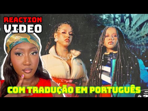 BRITISH REACTION TO BRAZILIAN FEMALE RAP: Tasha & Tracie - Amina (REAÇÃO)